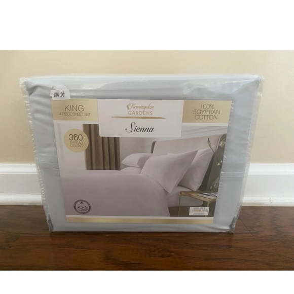 100% Egyptian Cotton King Sheet - Picture 2 of 4